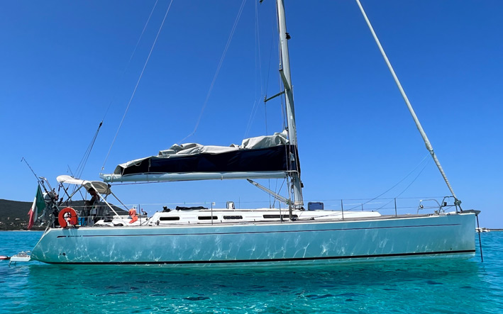 Barca a vela Grand Soleil 50, arcipelago toscano