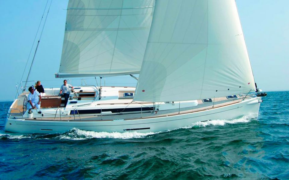 Dufour 450 Grand Large, barca a vela, Riviera Ligure
