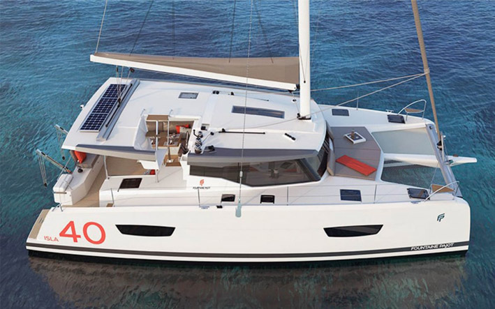 Catamarano Fountaine Pajot Isla 40, Isole Pontine