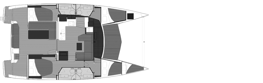 Catamarano Fountaine Pajot Isla 40, Isole Pontine