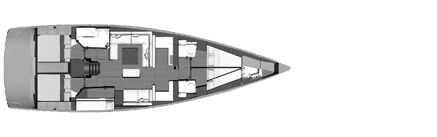 Dufour 560 Grand Large, barca a vela, Ibiza, Formentera