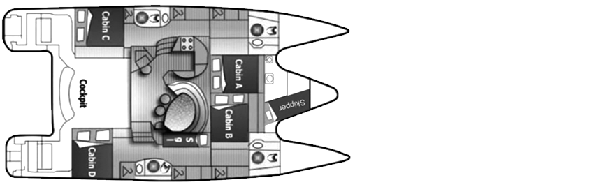 Barca a vela Privilege 465, Grecia, Ionica