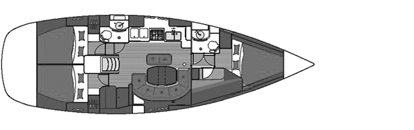 Beneteau Oceanis Clipper 411, barca a vela, isole Flegree, Flegree