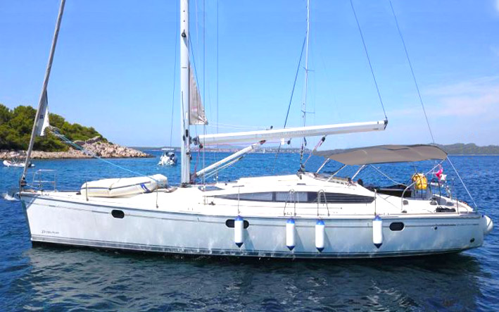 Delphia 47, barca a vela, golfo di Napoli, Napoli