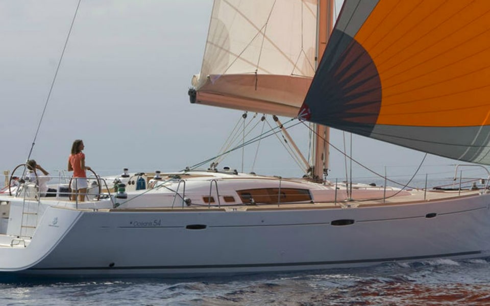 Beneteau Oceanis 54, barca a vela, isole Pontine