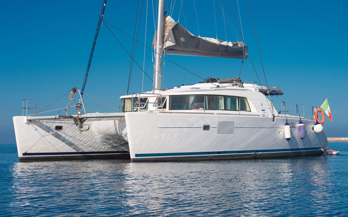 Catamarano Lagoon 440, golfo di Napoli, Napoli