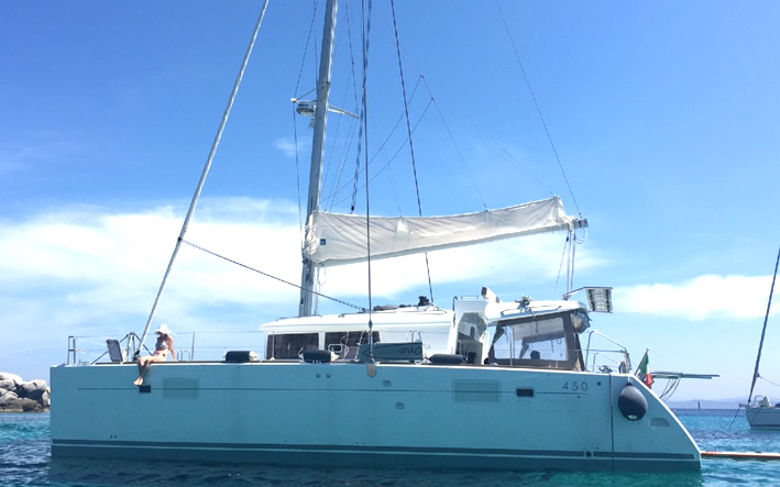 Lagoon 450, barca a vela, Isole Pontine