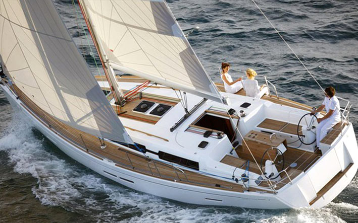 Dufour 405 Grand Large, barca a vela, Riviera Ligure