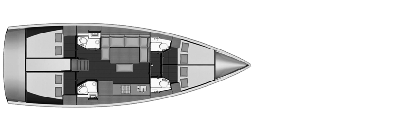 Dufour 460 Grand Large, barca a vela, Riviera Ligure