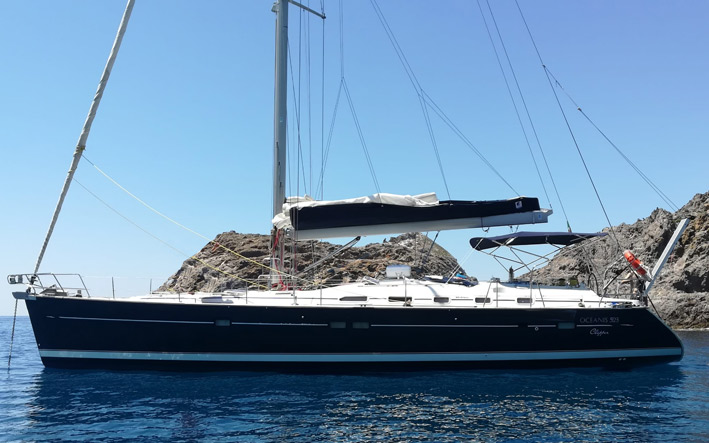 Barca a Vela Beneteau Oceanis 523, isole Flegree, Flegree