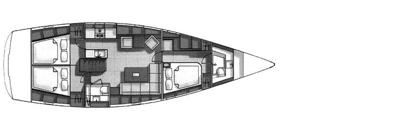 Barca a vela Hanse 461, isole Flegree, Flegree