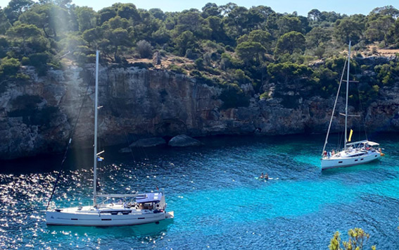 Baleari in barca a vela Maiorca