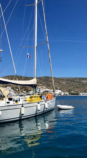 Grecia Cicladi in barca a vela Dodecaneso